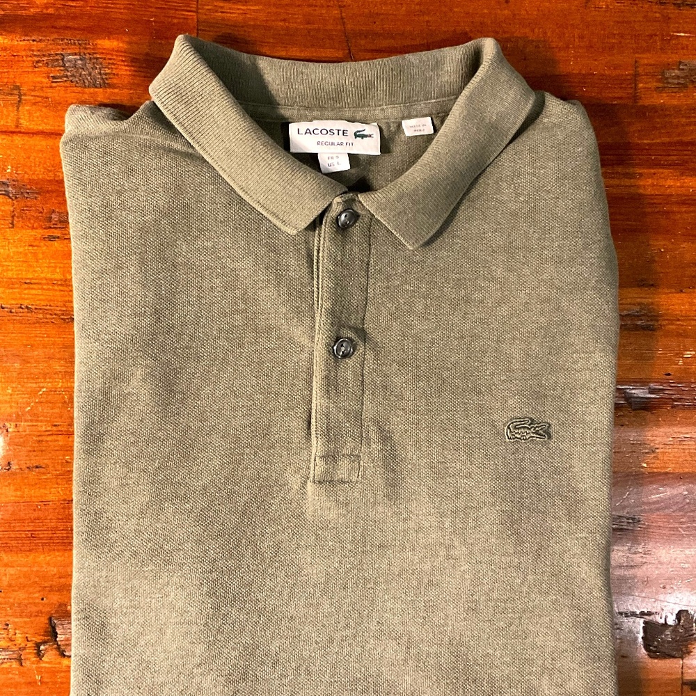 Lacoste Men's Polo Regular Fit (L)